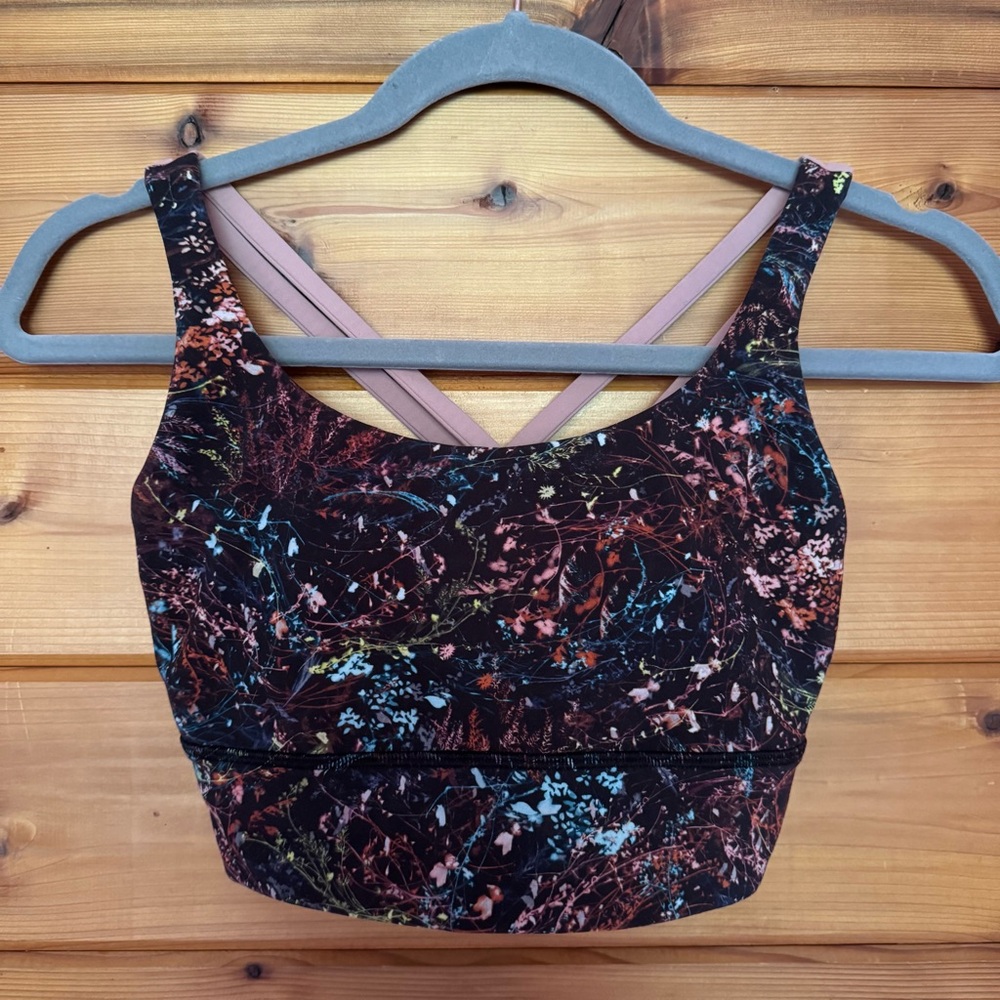 Lululemon Paint Splash Sports Bra Size 6